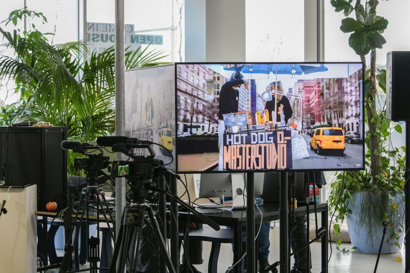 Impressionen vom OPEN House 2024 der Hochschule für Gestaltung und Kunst Basel FHNW. Foto: Eunbee Lee / HGK Basel FHNW