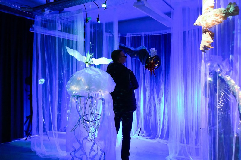 Impressionen vom OPEN House 2024 der Hochschule für Gestaltung und Kunst Basel FHNW. Foto: Eunbee Lee / HGK Basel FHNW