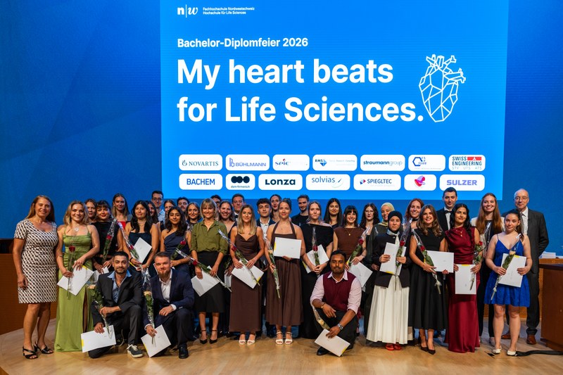 Forschen zu Themen, die uns als Gesellschaft bewegen: Neue Life Sciences-Fachkräfte schliessen ihr Studium ab