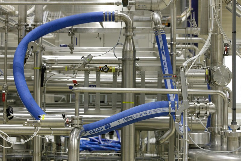 Blick in die Yeastup Produktionsanlage
