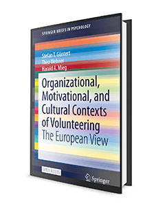 Organizational, Motivational, and Cultural Contexts of Volunteering