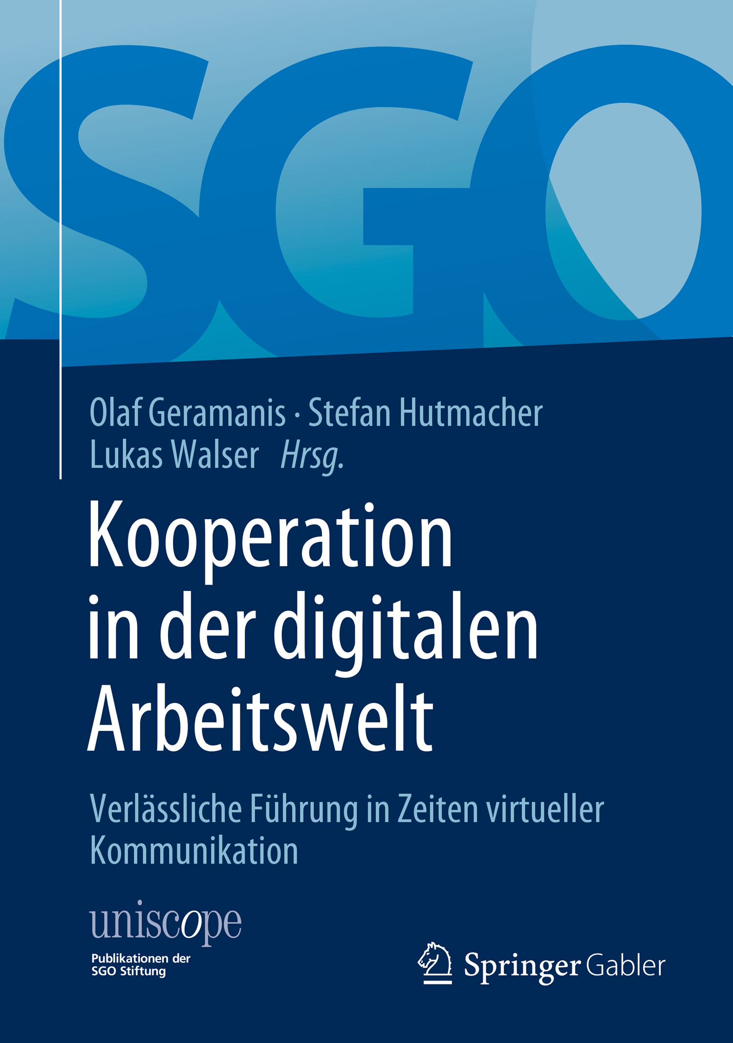Buchcover von "Kooperation in der digitalen Arbeitswelt"