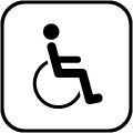 Icon Rollstuhlgänig