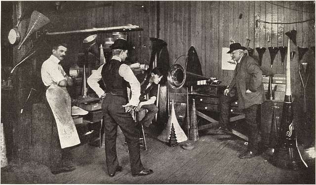 Edison workshop and experimental room ca.1900