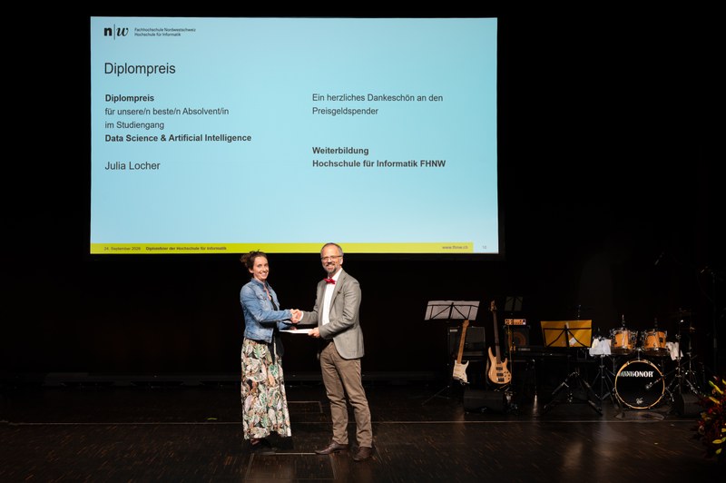 Diplompreis für Julia Locher