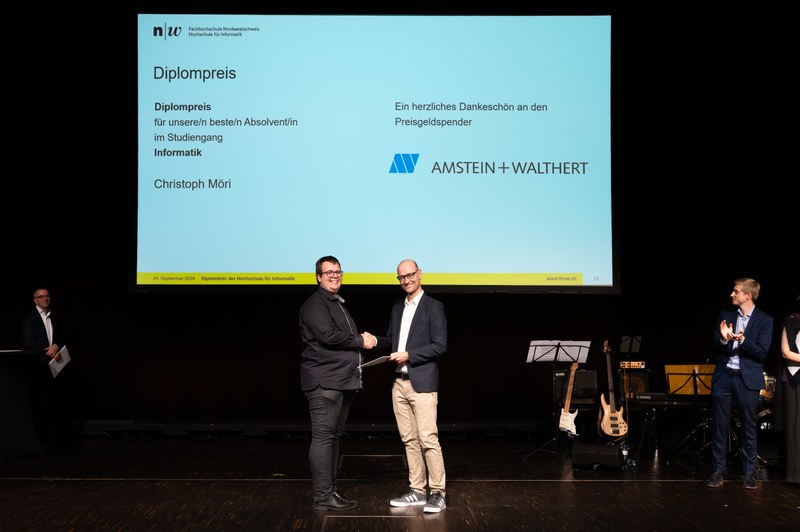 Diplompreis für Christoph Möri