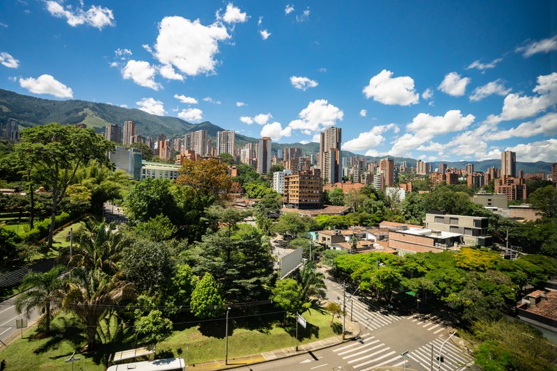 Skyline von Medellín