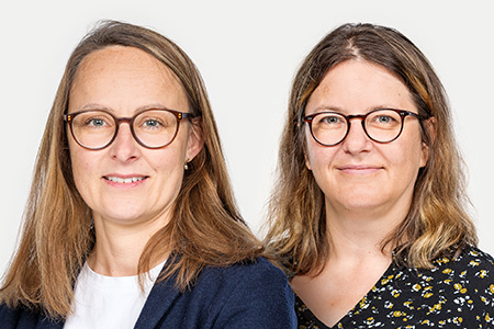 Elzbieta Lehmann und Nicole Widmann