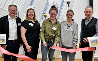 Eröffnung des Trimble Technology Lab im Campus Muttenz der Fachhochschule Nordwestschweiz FHNW: Neuer Standard in Lehre und Forschung
