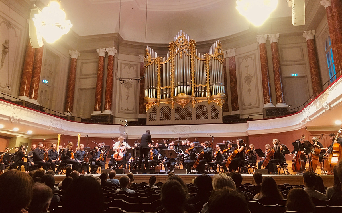 Der Musiksaal des Stadtcasino Basel bei den Schlusskonzerten 2023