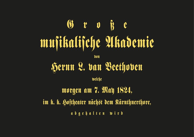 Eine große musikalische Akademie