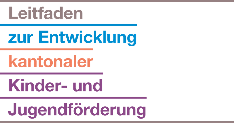 Bild zum Forschungsprojekt «Leitfaden zur Entwicklung kantonaler Kinder- und Jugendförderung»