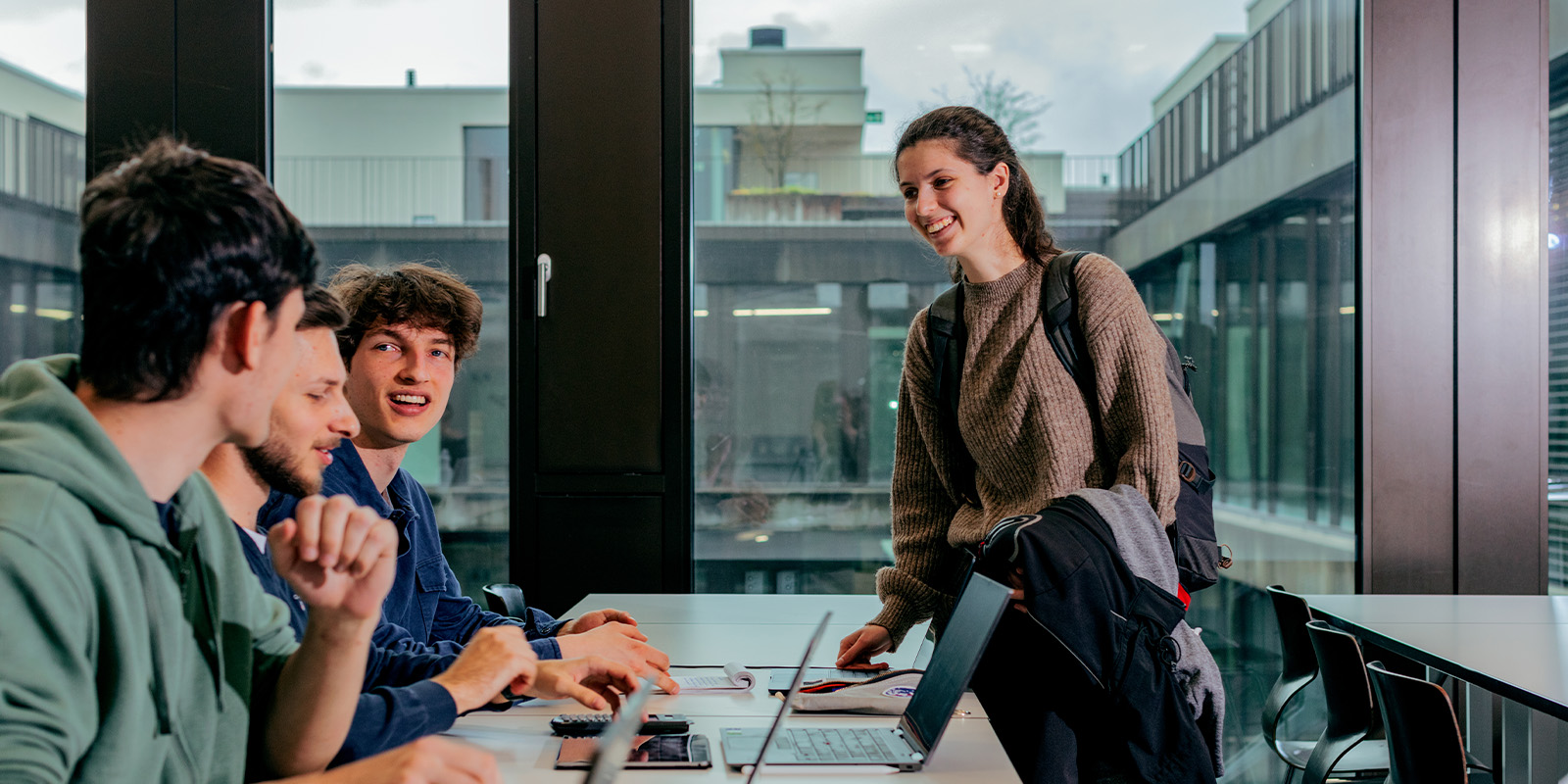 Studierende organisieren sich im Studium selber