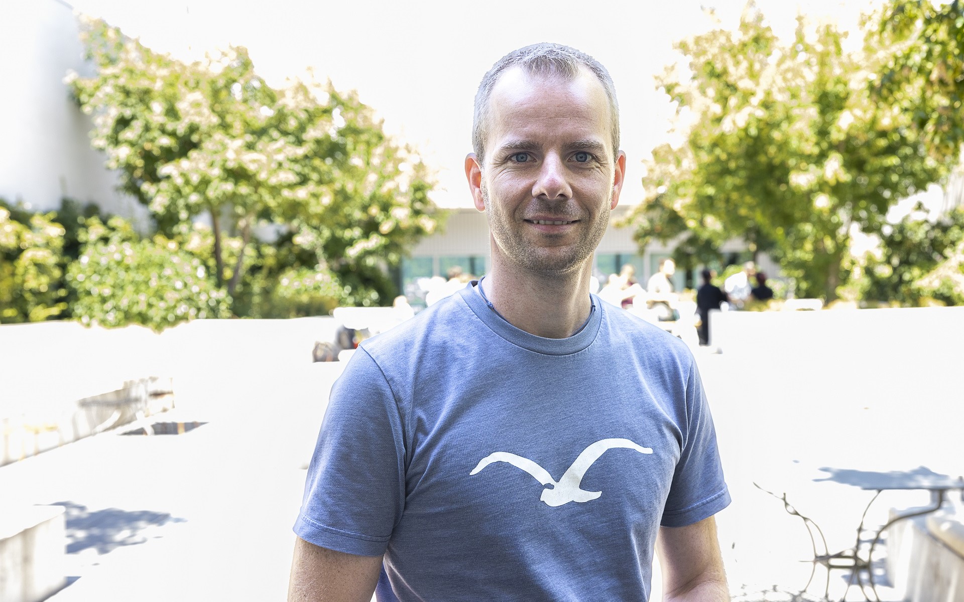 Portrait of Robert Aellen, Projektmanager Wildbienenprodukte