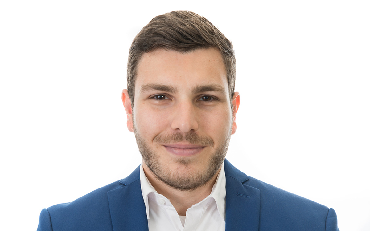 Portrait of Umberto Verde, People Attraction Manager bei PostFinance