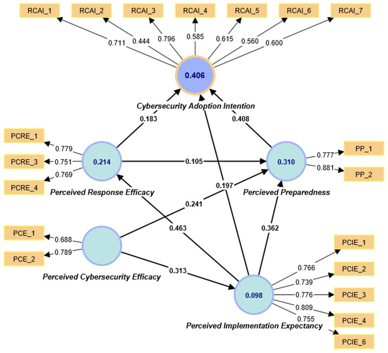 Peter et al PLS-SEM-structural-model-for-risk-driven-cybersecurity-adoption.jpg
