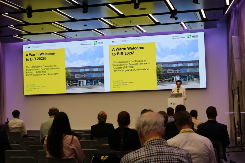 Hybride Intelligenz im Focus: Internationale BIR-Konferenz bringt Expertinnen und Experten aus aller Welt nach Olten