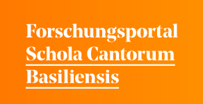 Das Forschungsportal der Schola Cantorum Basiliensis ist aufgeschaltet!