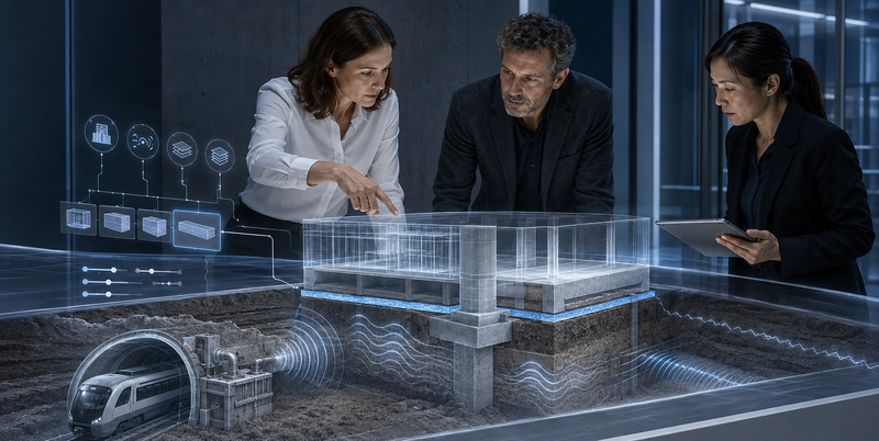 Digital Product Selection for Structure borne Sound and Vibration Isolation