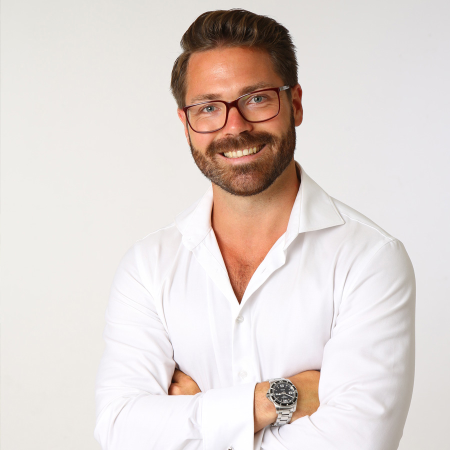Portrait of Peter Grüner, student