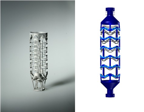 3D-printed auxetic needle drive. Source: F. Schuler, P. Renaud, M. de Wild, 3D-printed auxetic structures for bio-medical application, European Cells and Materials, Online Periodical, Collection 2; SSB+RM Conference Abstracts, ISSN 1473-2262, page 10 (2018).