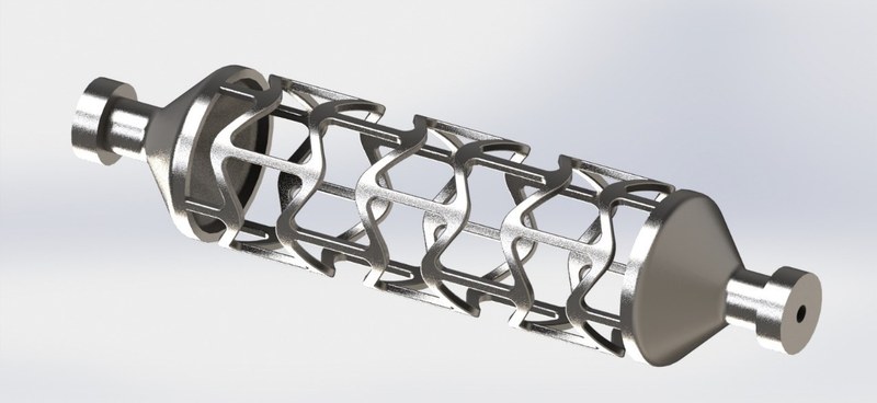 Design of auxetic needle drive.