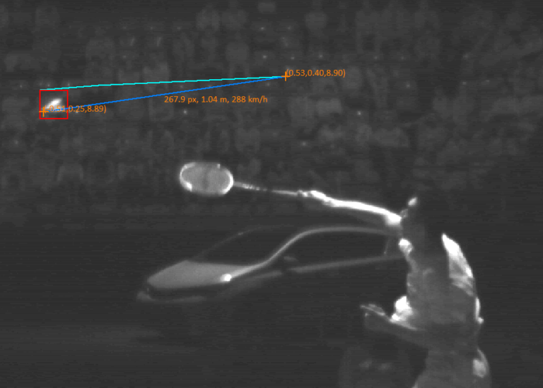 Badminton Smash Speed Computervision