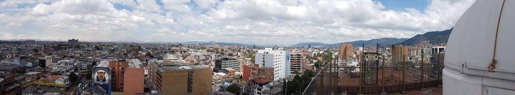 Aussicht vom astronomischen Institut der Universidad Sergio Arboleda