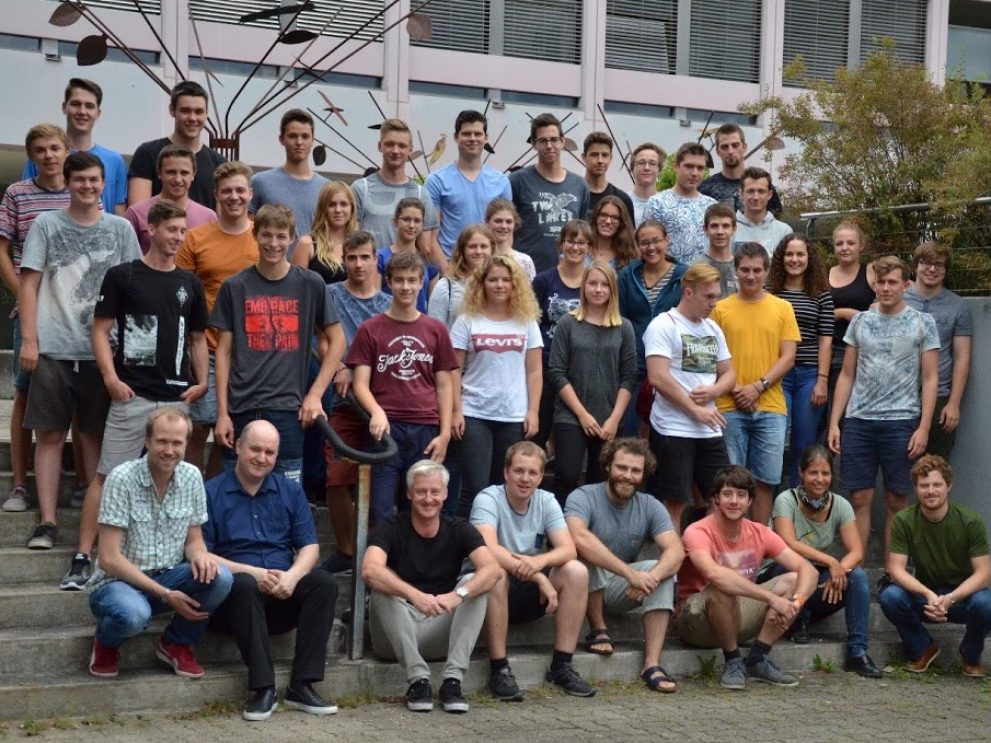 Teilnehmende der Geomatik Summer School 2017