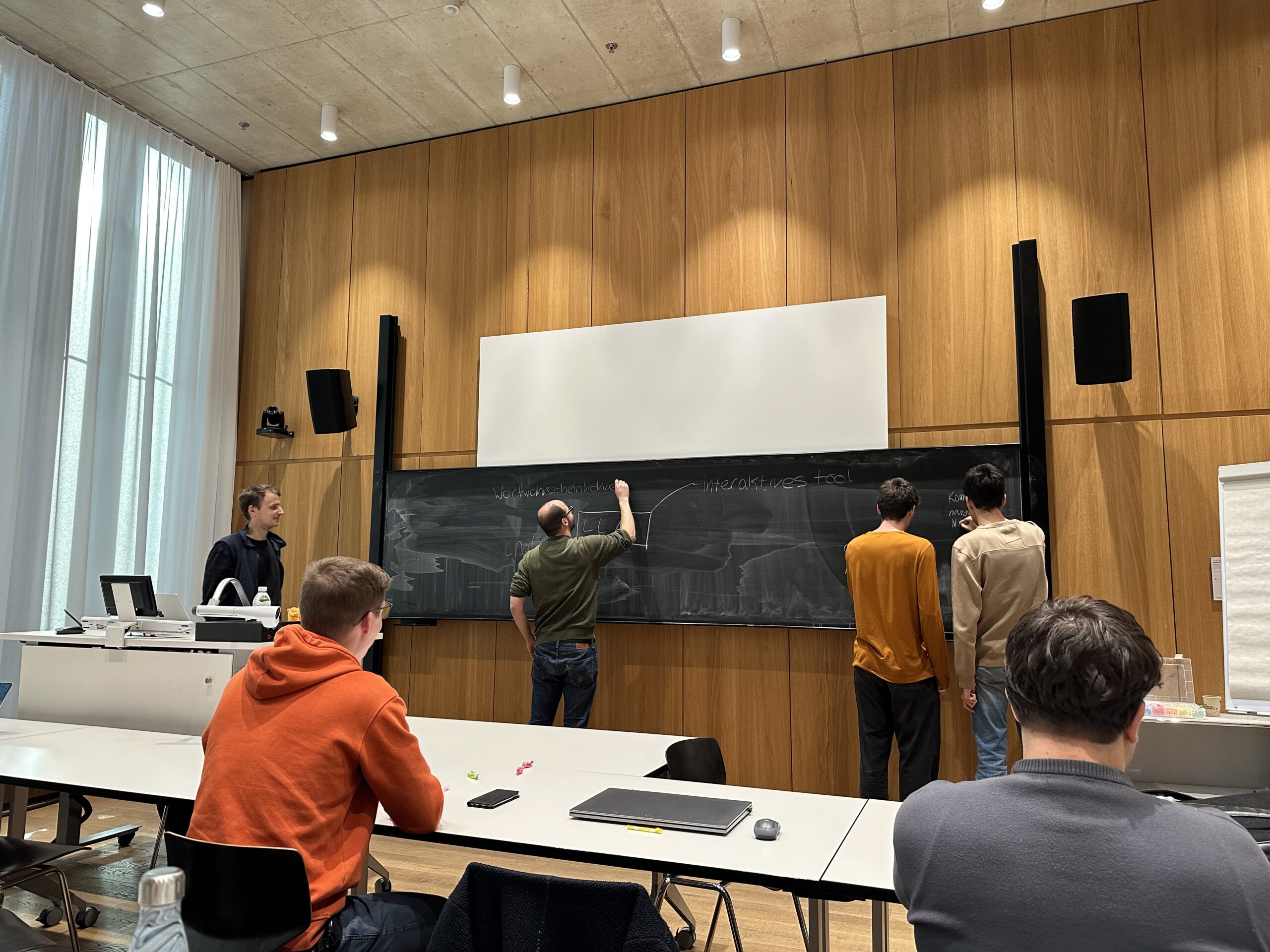 Studierende im Wahlfach Machine Learning an der FHNW