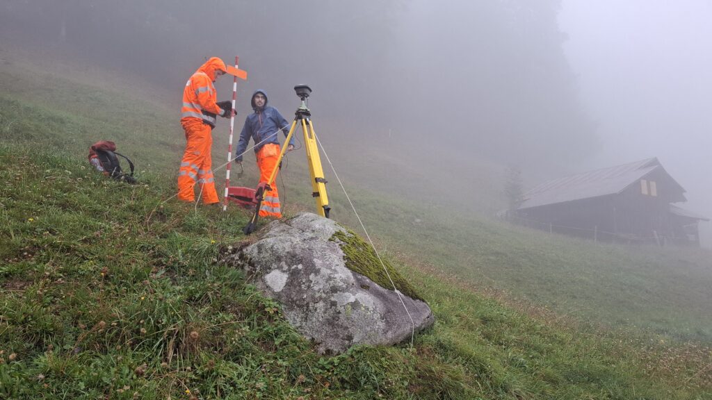 GNSS Empfänger bei dichtem Nebel