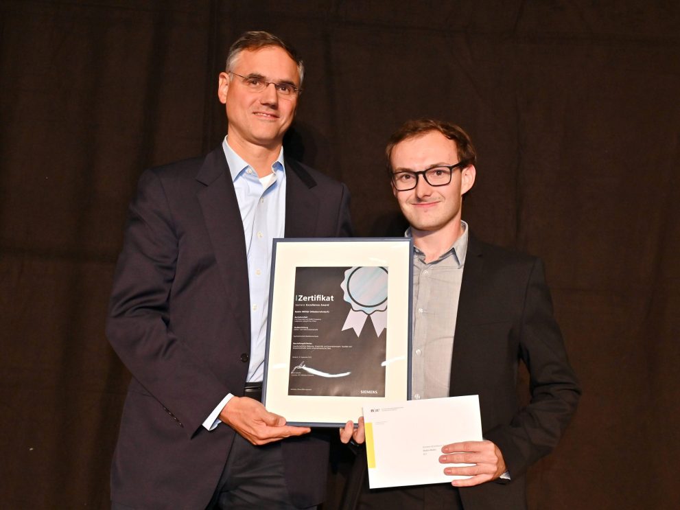 Überreichung des Siemens Award