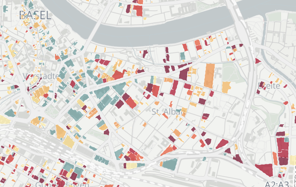 Risikozonen für Massenkündigungen in Basel