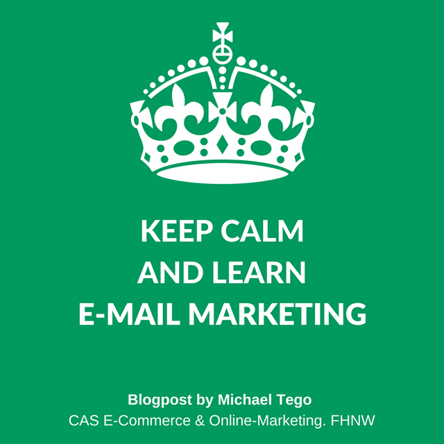 E-Mail-Marketing von Michael Tego. CAS E-Commerce & Online-Marketing FHNW, Studienleitung Prof. Dalla Vecchia.